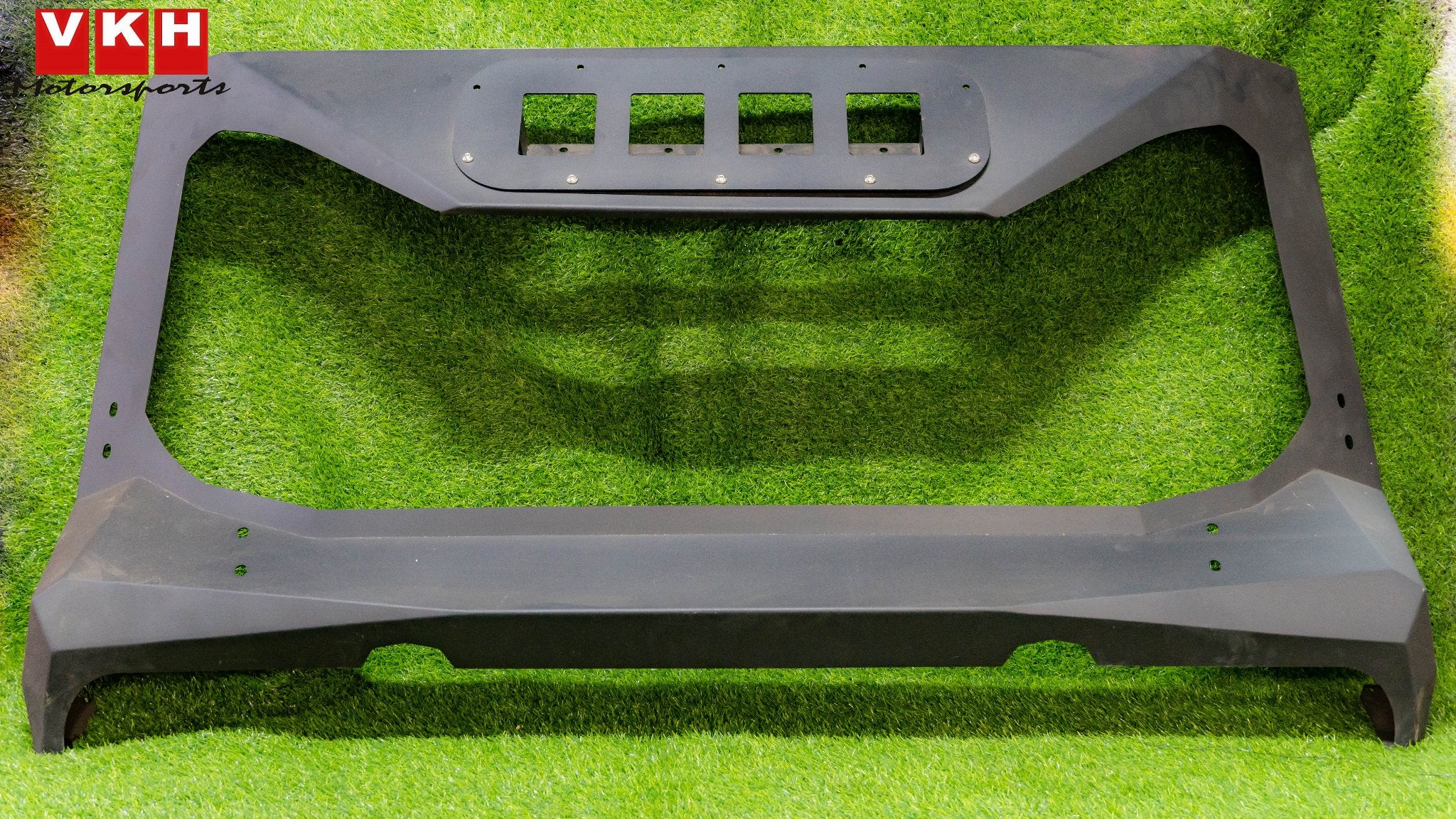 VKH Heavy-Duty Windshield Armor & Cowl Cover - Fits 2007-2018 Jeep Wrangler JK